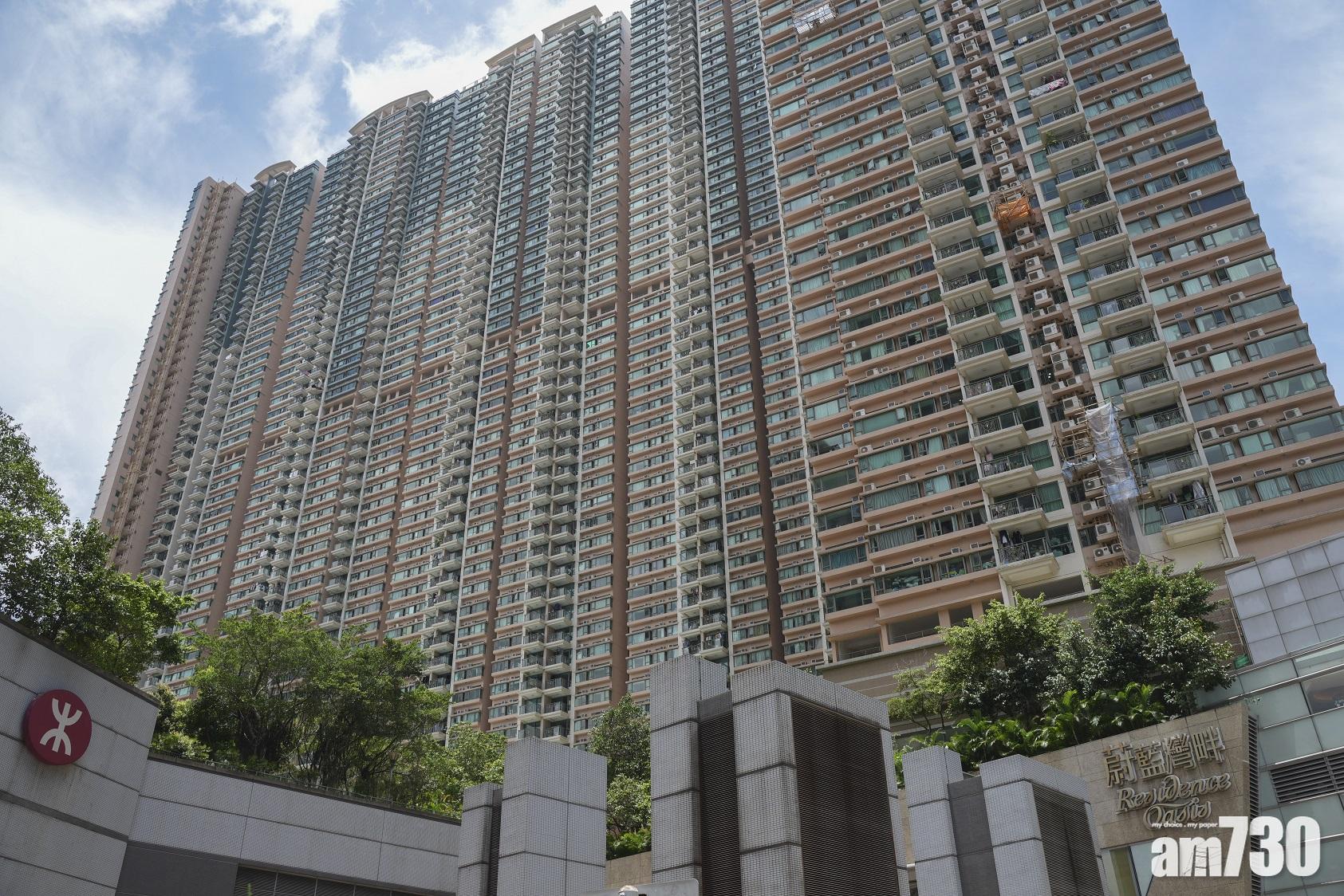 蔚藍灣畔本月至今暫錄約3宗成交,平均實用呎價約18,711元。(陳奕釗攝)