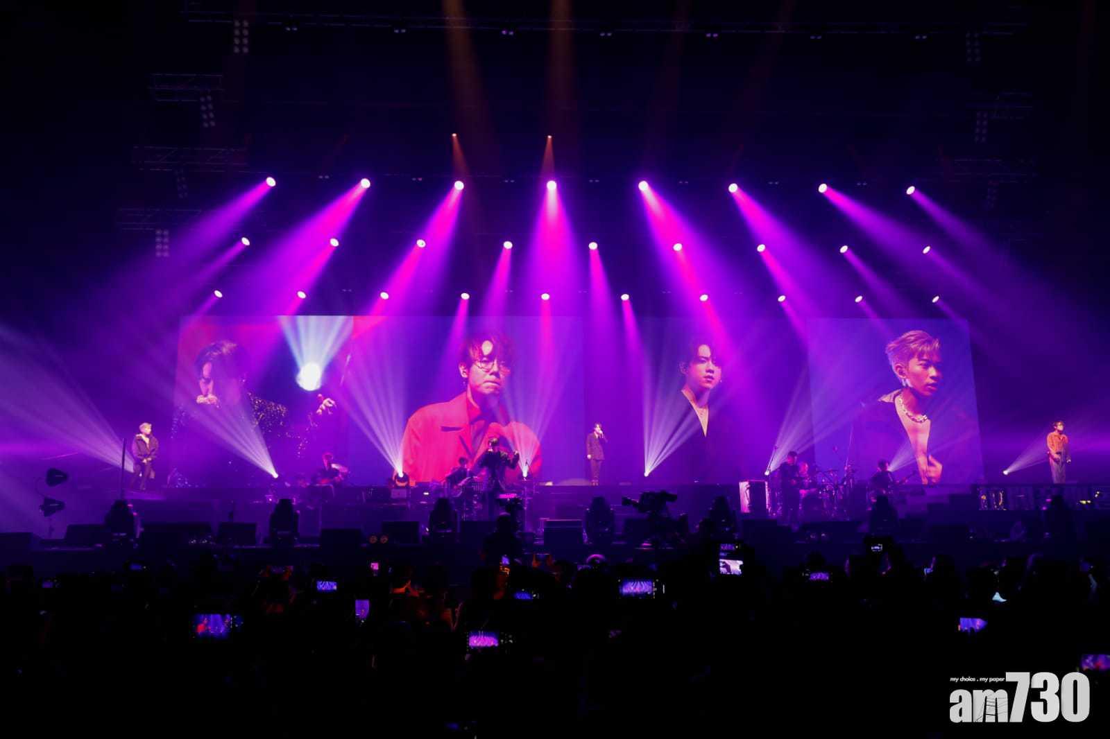 《拉闊音樂會》有林家謙、Jer、Tyson Yoshi及姜濤。(林俊源攝)