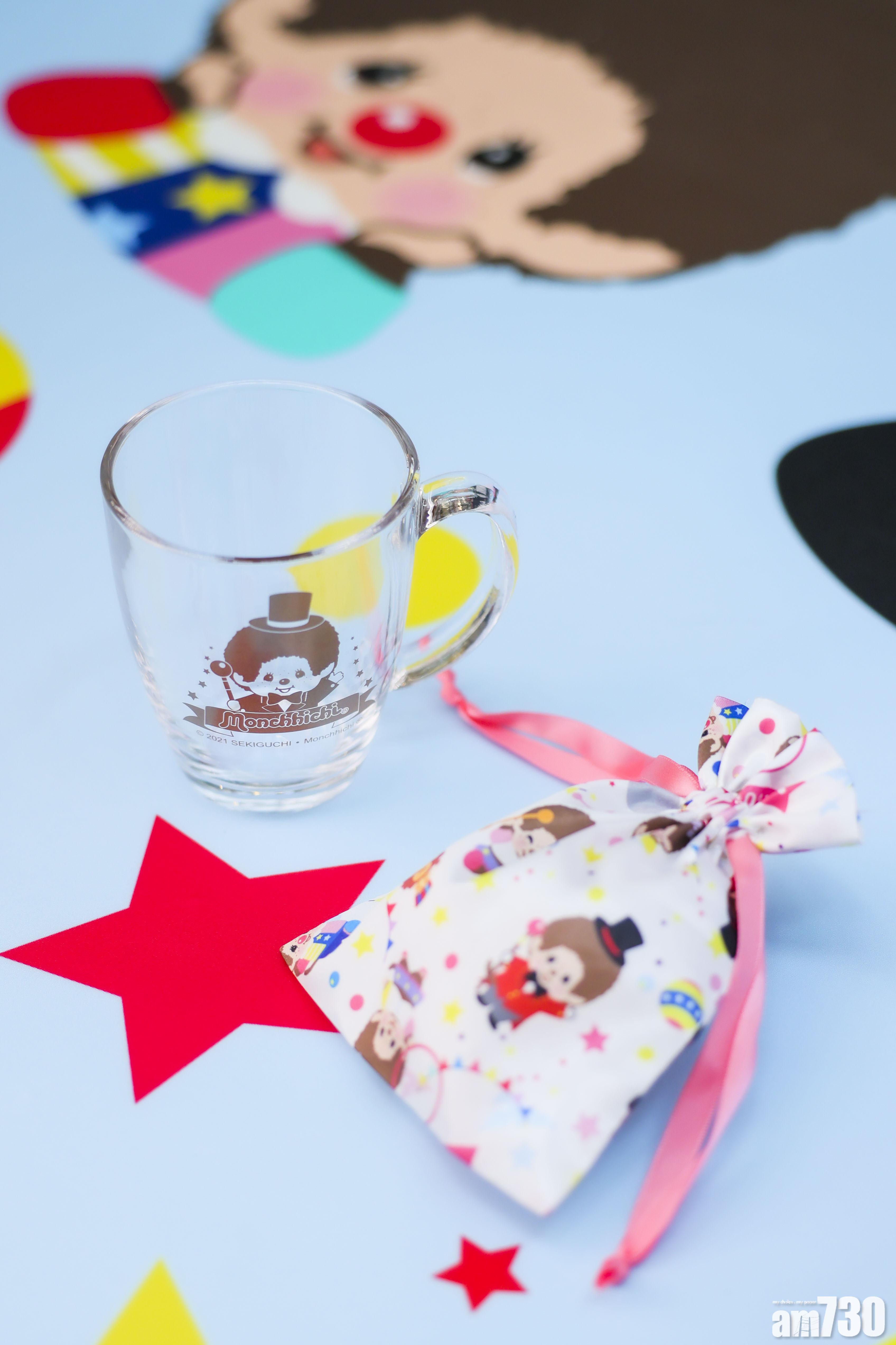 玻璃杯連袋 (HK$80/個)