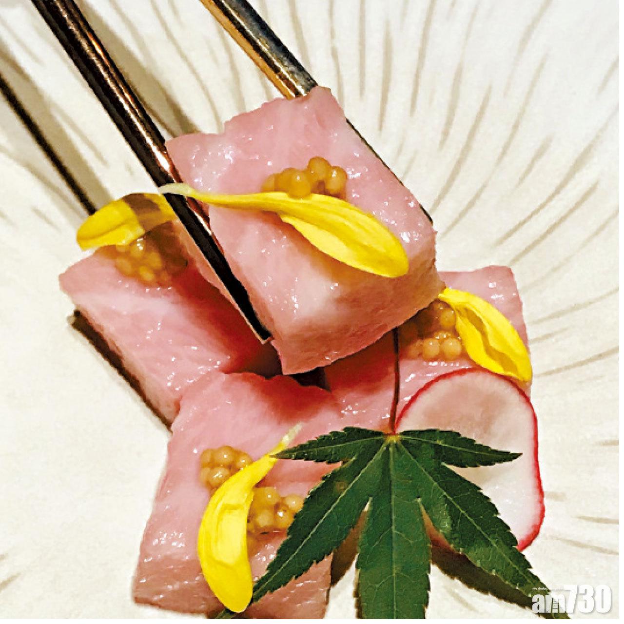 ODDS◣煙熏吞拿魚腩佐日本四國產曉蛋香醬油 $428