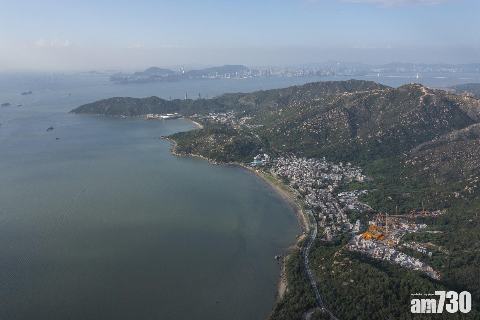 政府早前提出「龍鼓灘填海計劃」,涉地220至250公頃。(資料圖片)