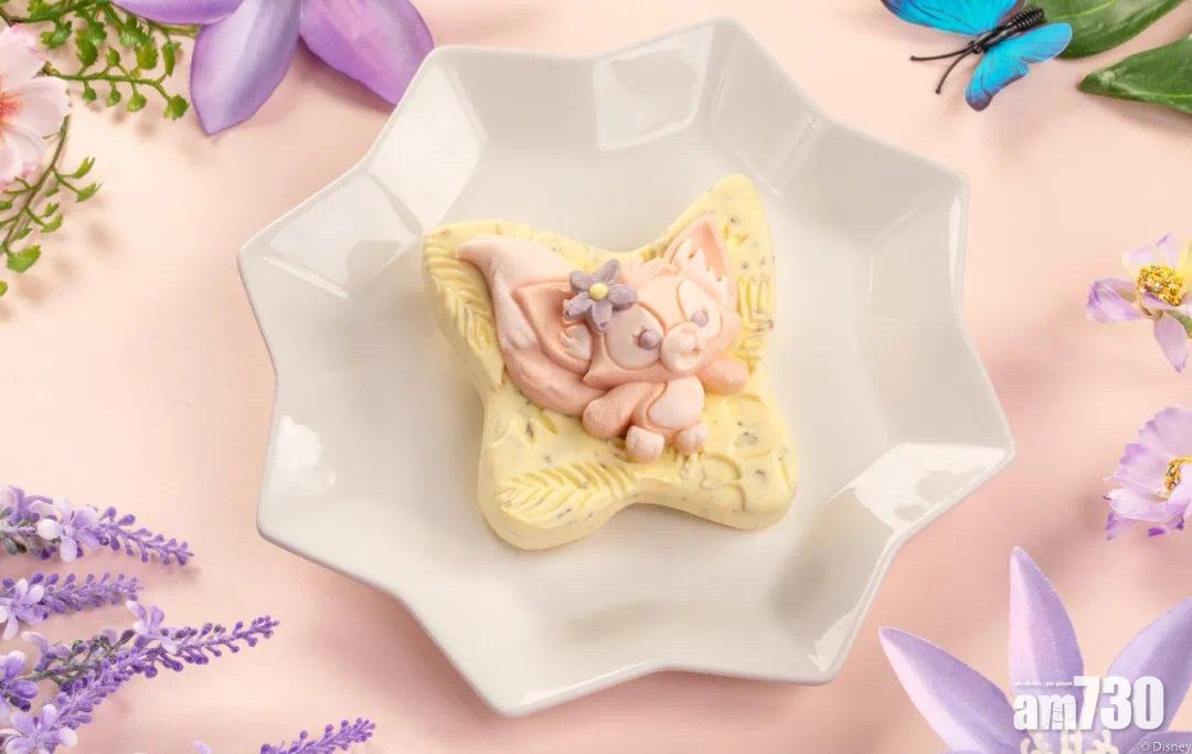 桂花椰香芋泥慕斯蛋糕