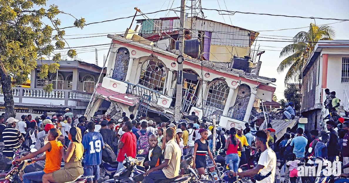 地震造成逾15萬間房屋倒塌或毀損。(資料圖片)