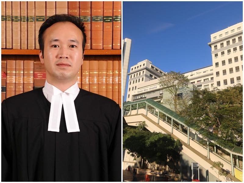 國安法指定法官蘇惠德,據報因病瑪麗醫院留醫,司法機構證實他正放取病假。(資料圖片)