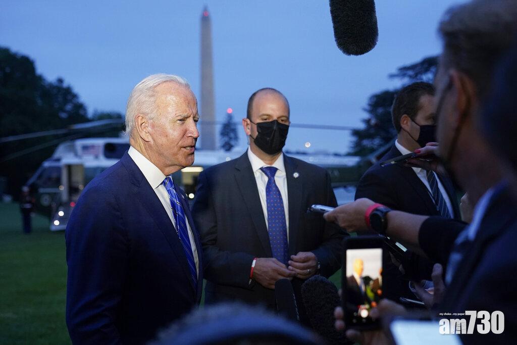 拜登稱曾與中國國家主席習近平討論台灣議題,雙方同意遵守台灣協議。(美聯社圖)