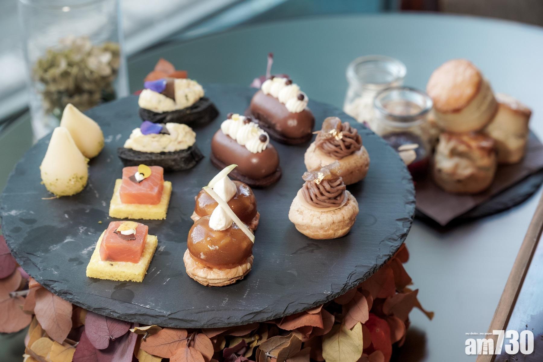 外型非常有心思,以秋季紅葉作裝飾。