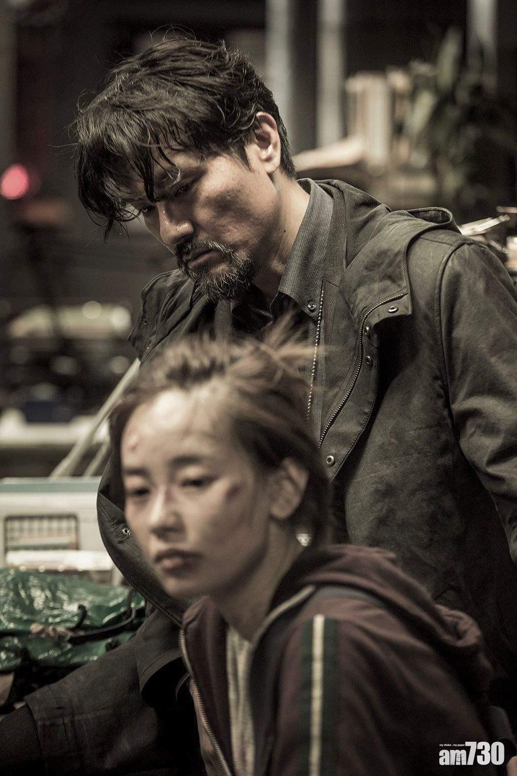 女主角劉雅瑟搶先為好拍檔林家棟打氣。(發稿)