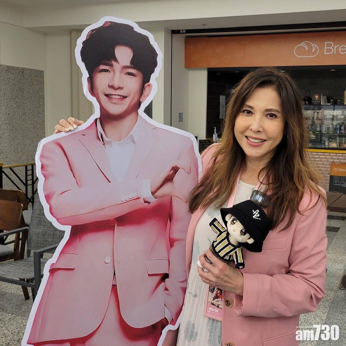 身為神徒的李婉華,去年出席溫哥華的應援活動。