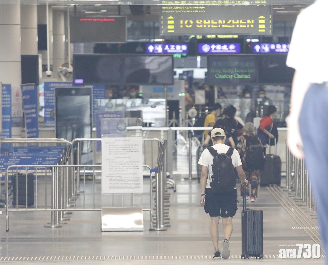港府與內地的通關商討不受近日新確診個案影響。(資料圖片)
