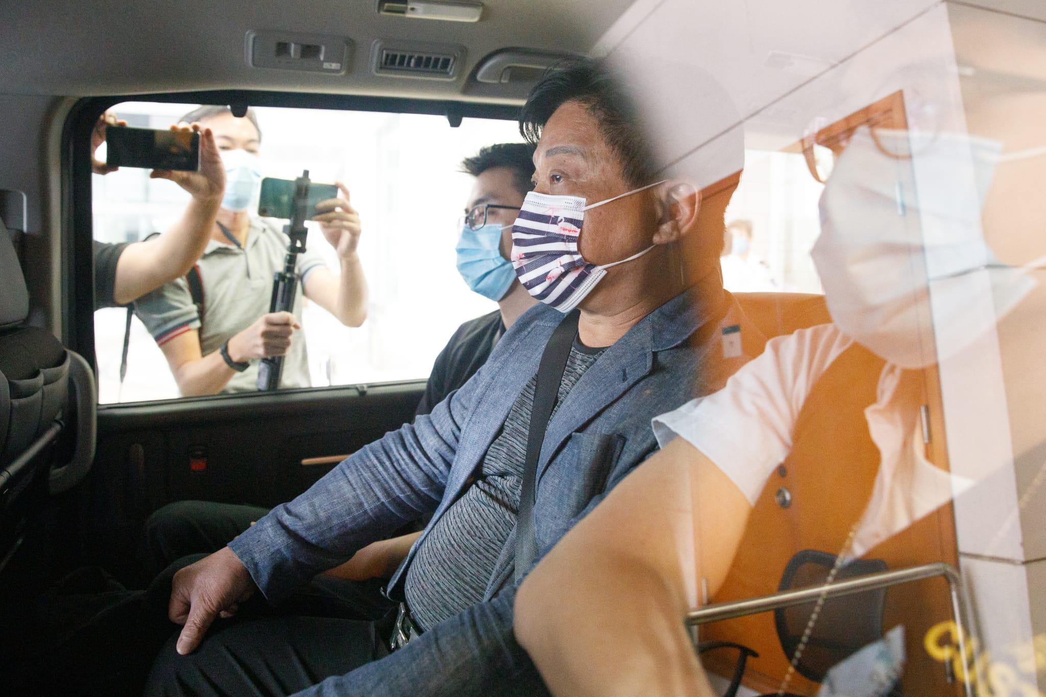 美容集團63歲男董事被捕。(蘇文傑攝)