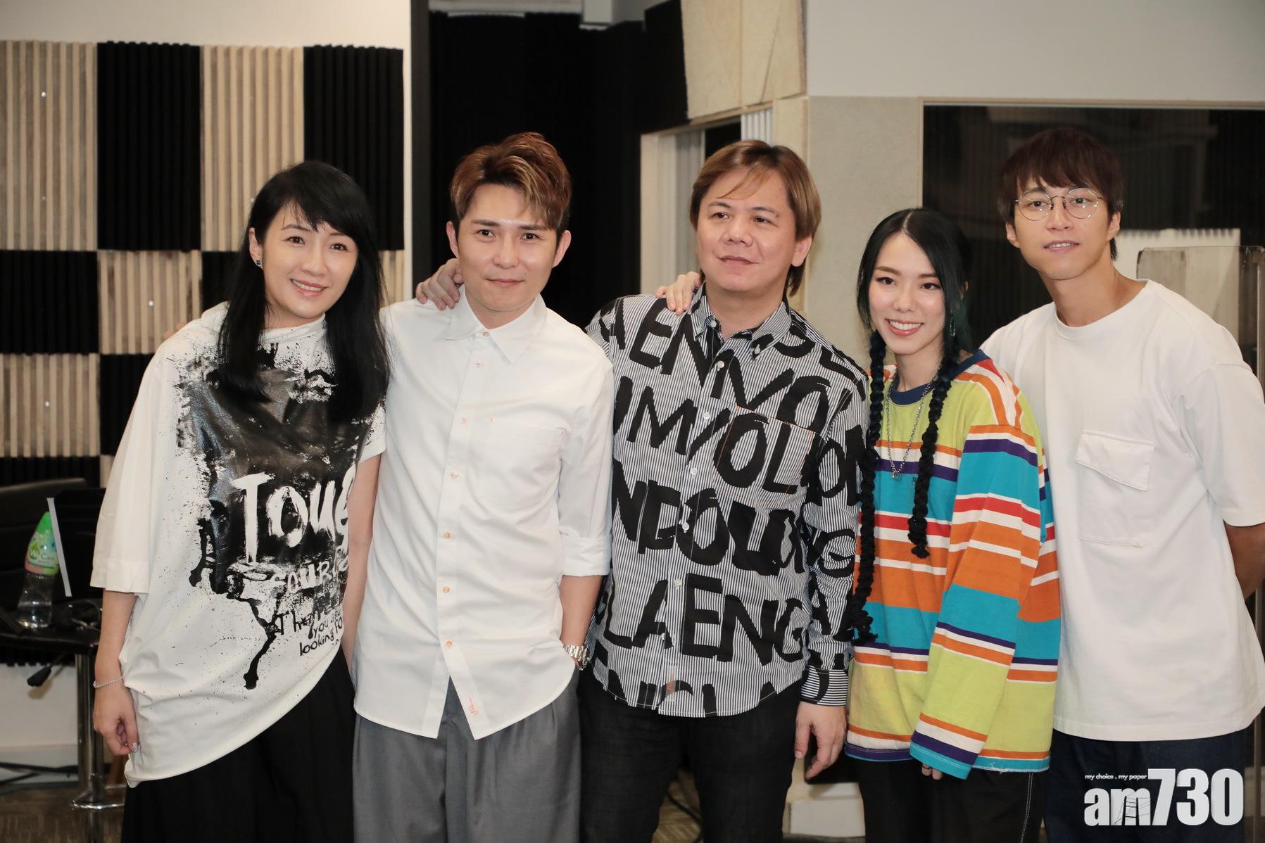 何婉盈、劉威煌、伍仲衡、雷深如、吳業坤。