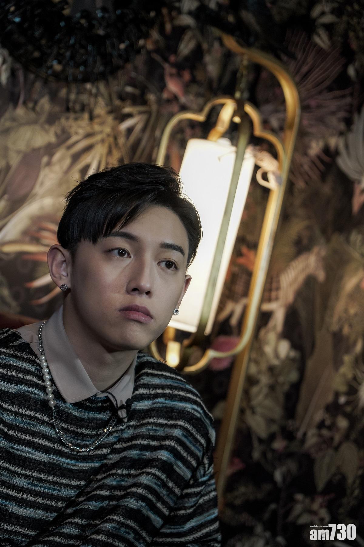 MC在參加《造星II》時已是人氣王。(莊振邦攝)