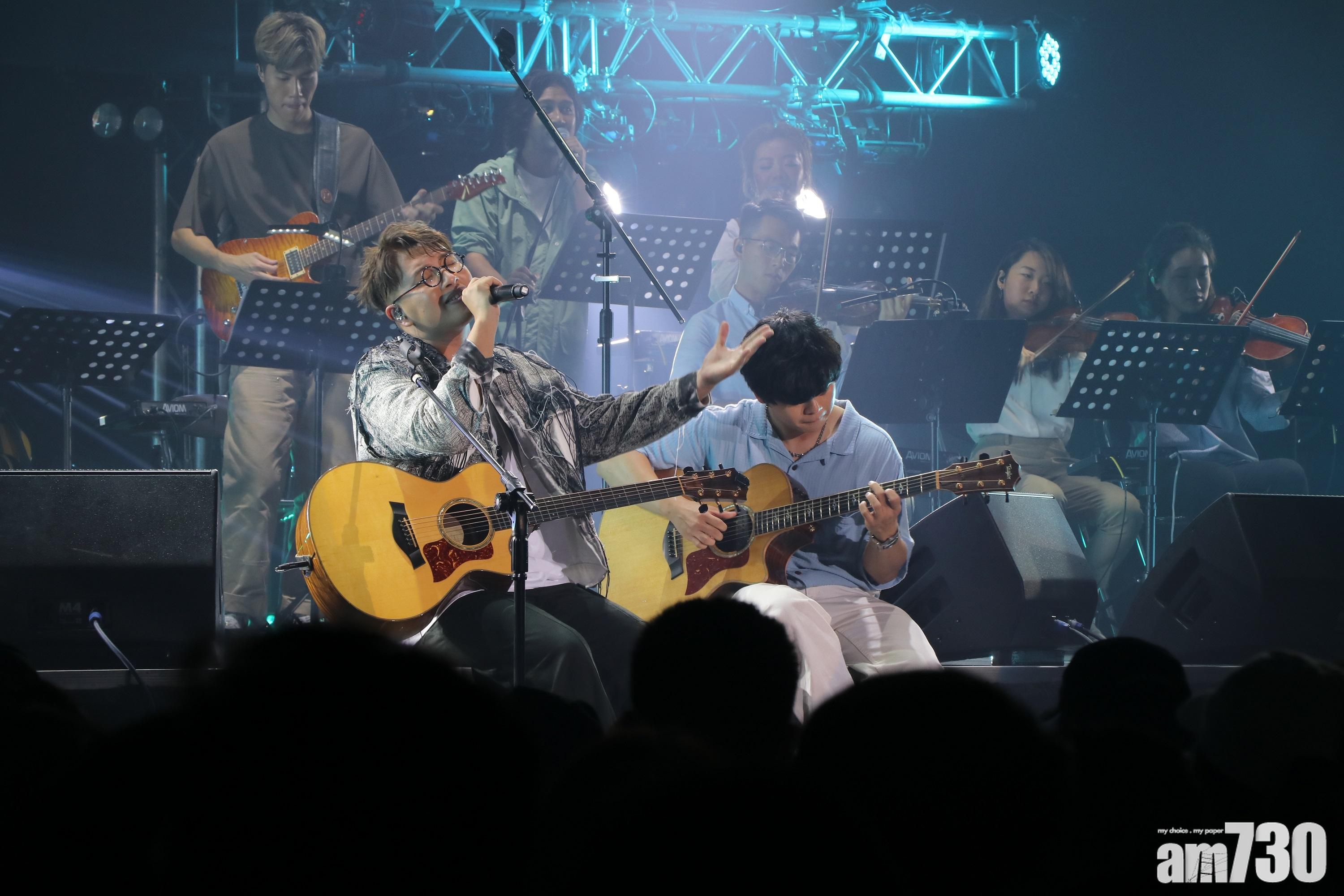 吳林峰演唱會的音樂班底是busking認識的拍檔。