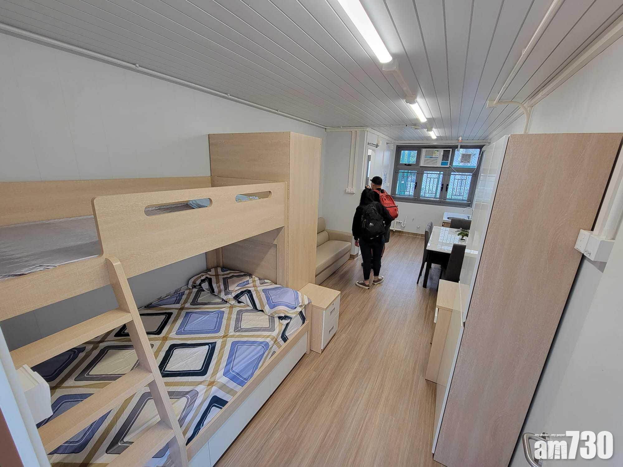 3至4人房。(鍾式明攝)