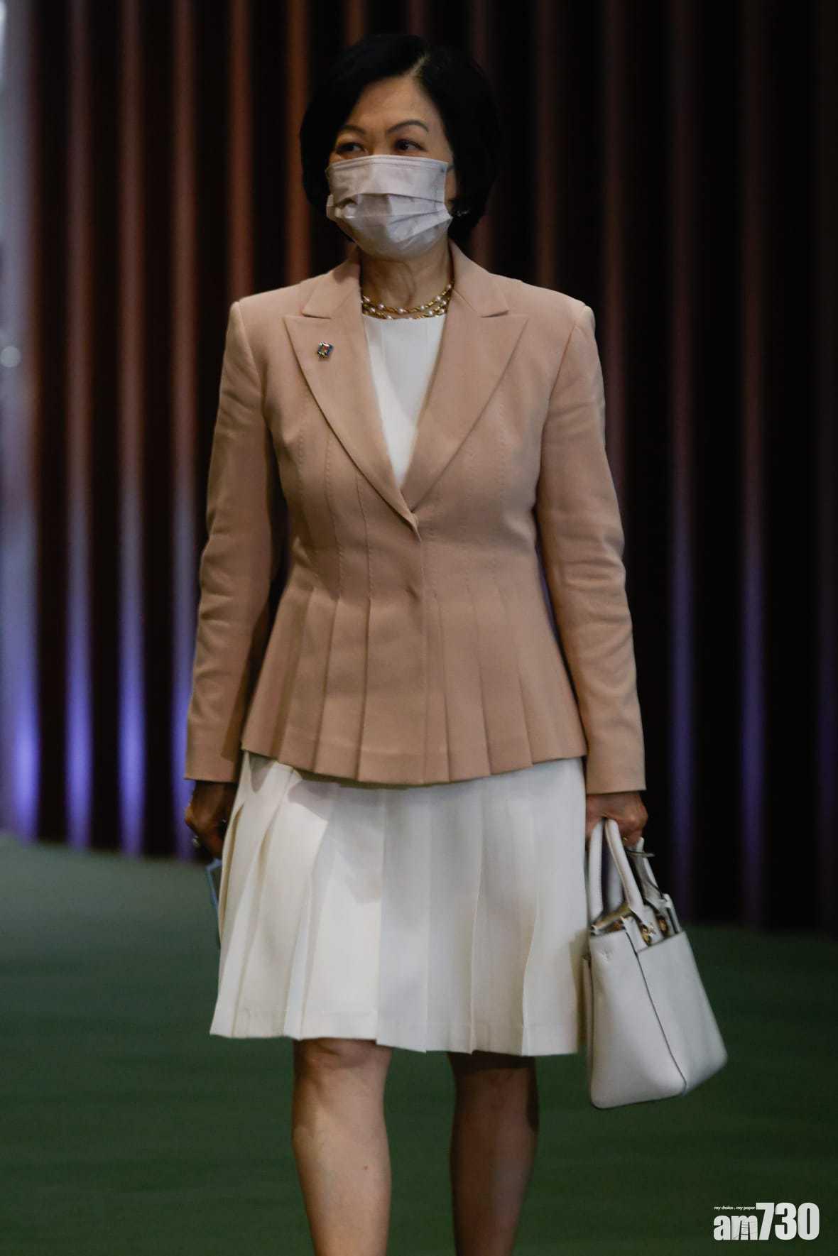 行政會議成員、立法會議員葉劉淑儀。(蘇文傑攝)