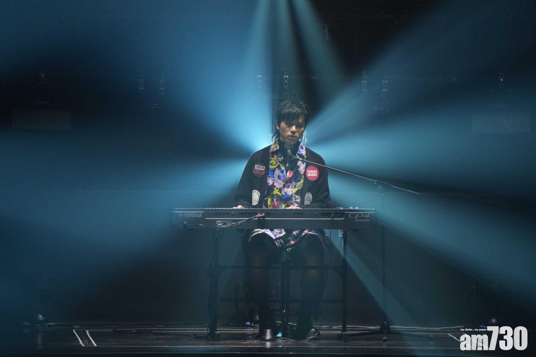 193自彈自唱《我的快樂時代》還了心願。(陳奕釗攝)