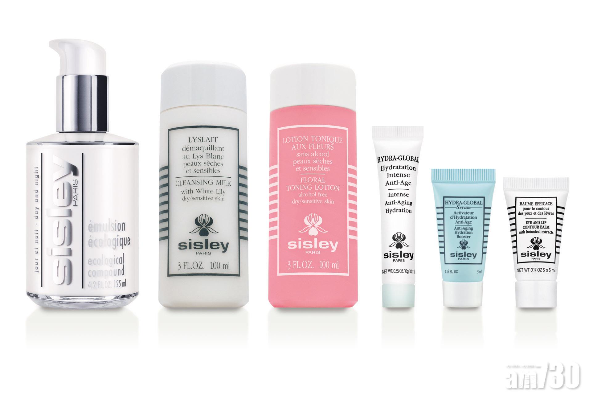 2021 SOGO Thankful Week 推介:Sisley 全能乳液套裝
$1,700 (價值$3,435) 49折
全能乳液 125ml
香花潔膚乳 100ml
花香潤膚水 100ml
全效深層保濕乳霜 10ml
全效深層保濕精華 5ml
修護眼唇啫喱 5ml