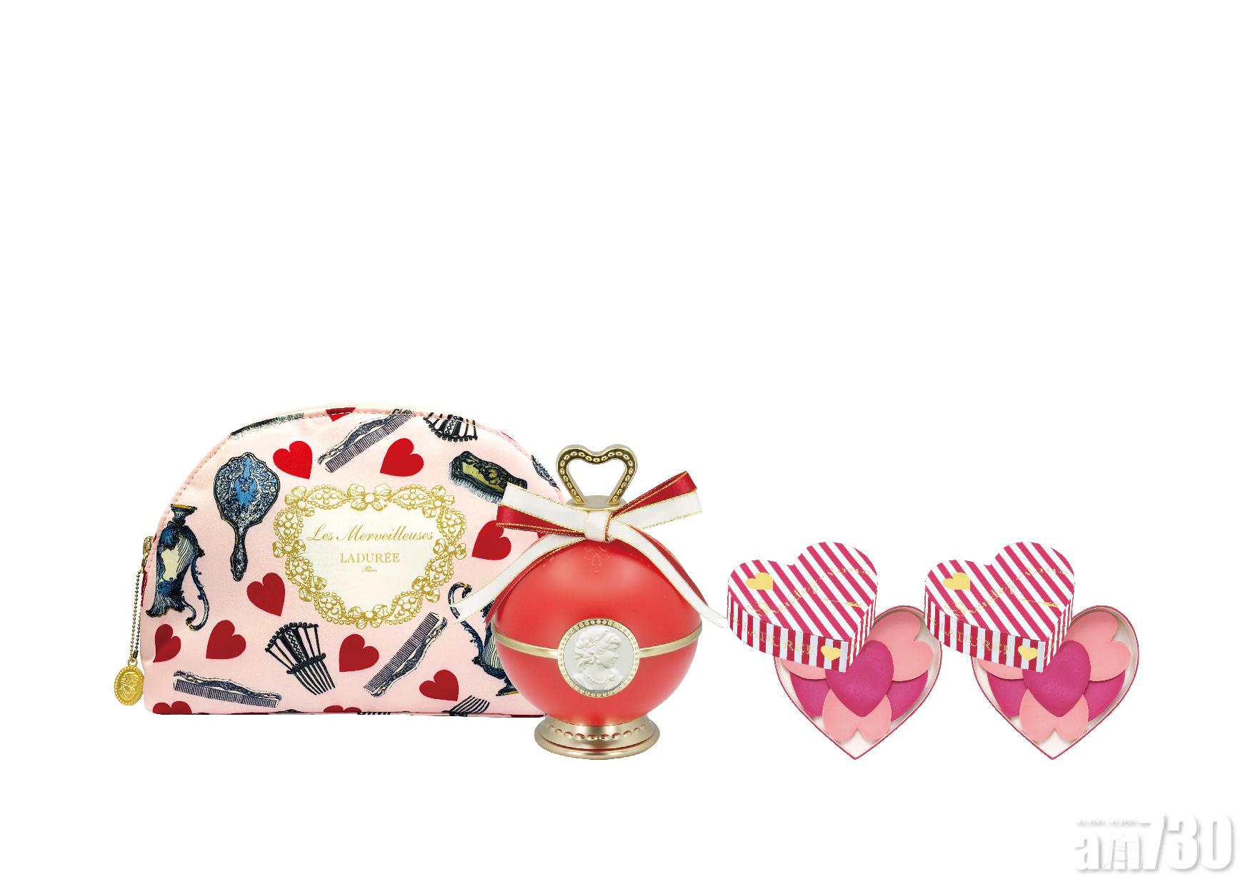 2021 SOGO Thankful Week 推介:Les Merveilleuses LADURÉE 甜蜜邂逅心型胭脂套裝 (11月2日開始發售) (只限銅鑼灣崇光)
$699 (總值$1,830) 38折
.法式心型胭脂2盒
.甜蜜邂逅胭脂盒
.經典淑女化妝包
