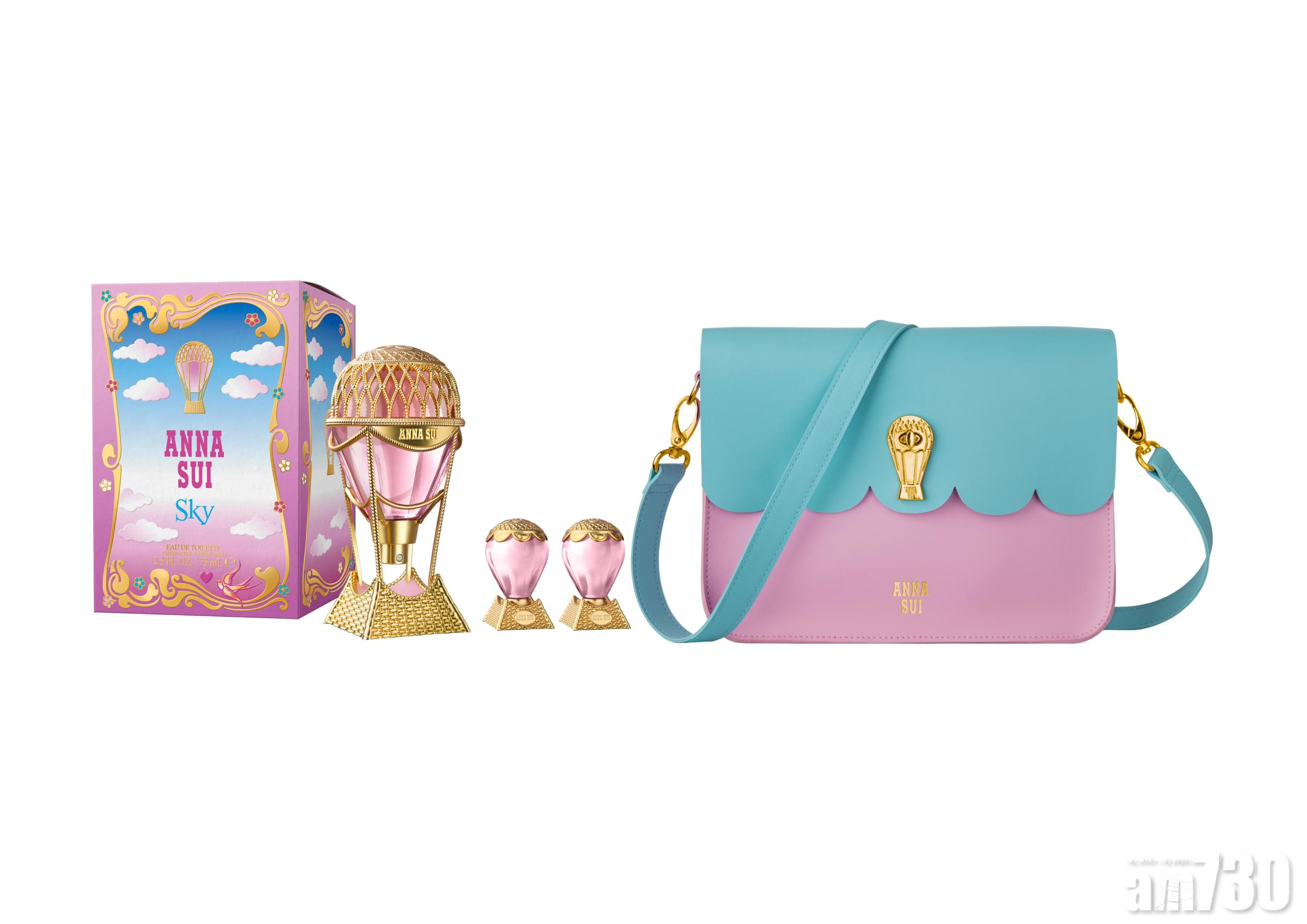 2021 SOGO Thankful Week 推介:ANNA SUI綺幻飛行淡香水75ML套裝 (尖沙咀限定優惠)
$600 (原價$1,105) 54折
.綺幻飛行淡香水 75ML 1支
.綺幻飛行迷你香水 5ML 2支
.綺幻飛行側揹包