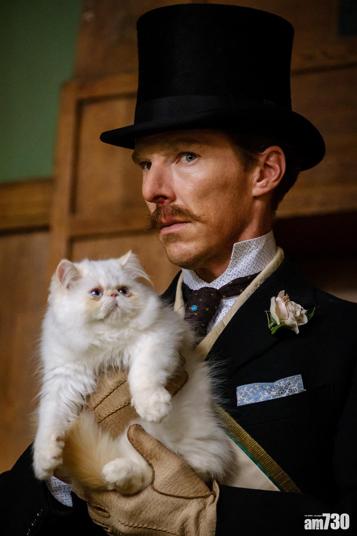 班尼狄在新戲演與貓為伴的天才畫家路易斯韋恩。