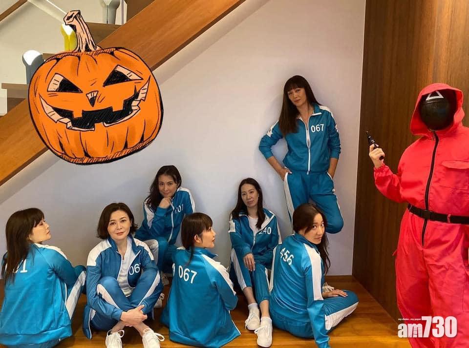 關之琳、琦琦等扮演《魷魚遊戲》角色。