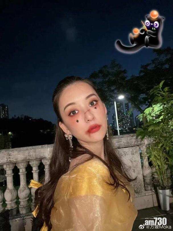 方媛的公主打扮非常嬌俏。