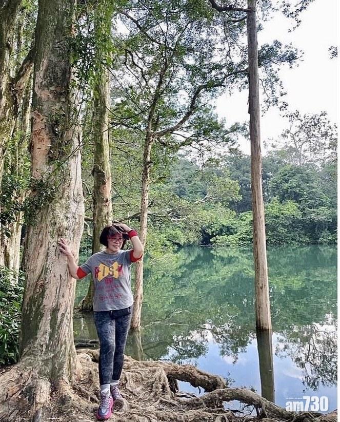 司棋姐似乎也愛上跑山。