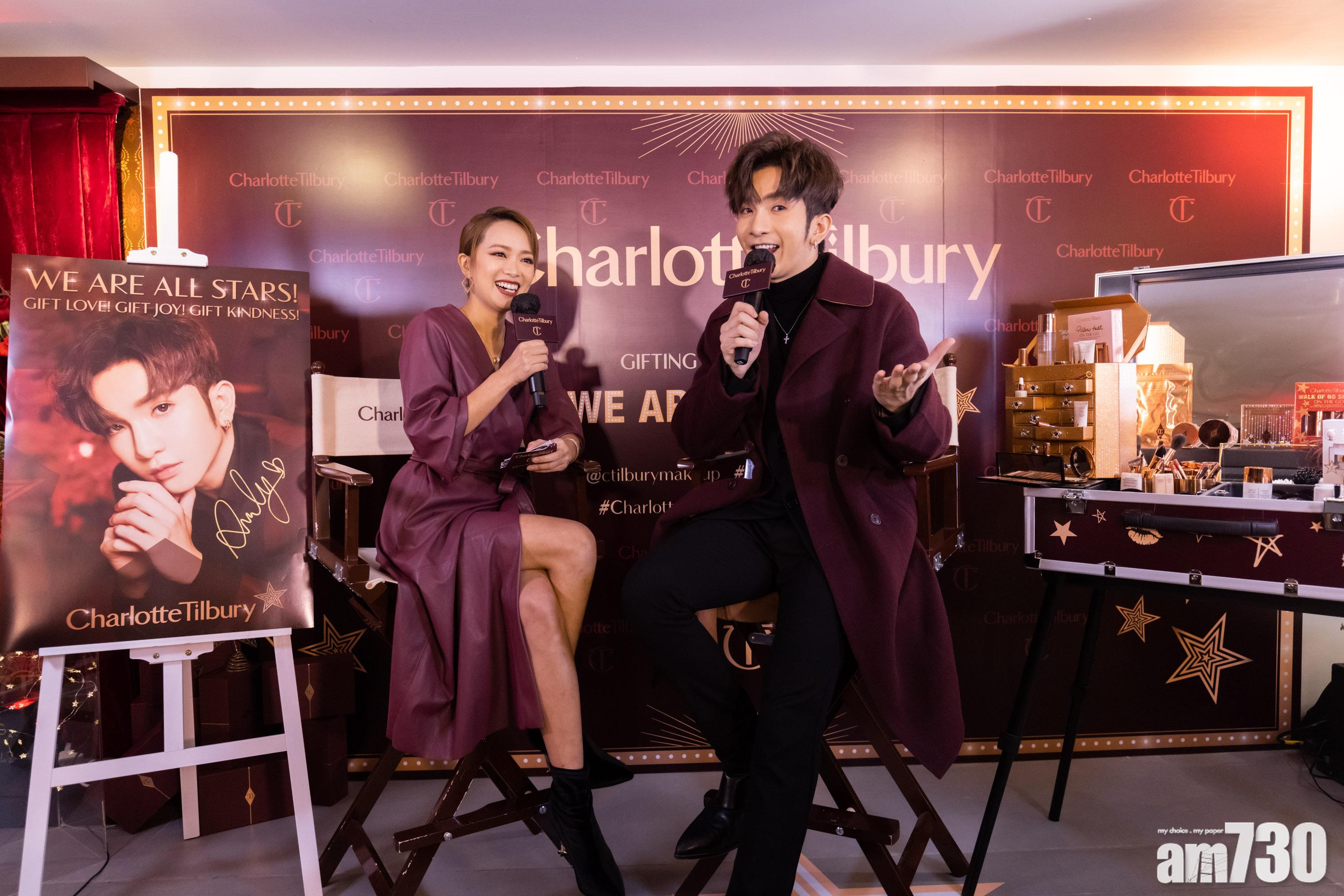 「教主」日前親臨WE ARE ALL STARS! Holiday Wonderland期間限定店。