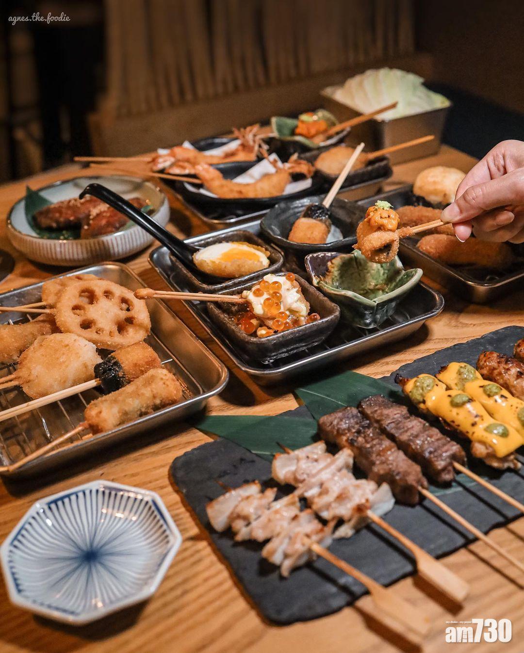 串揚是日本人的平民美食。(網絡來源:agnes.the.foodie@IG)