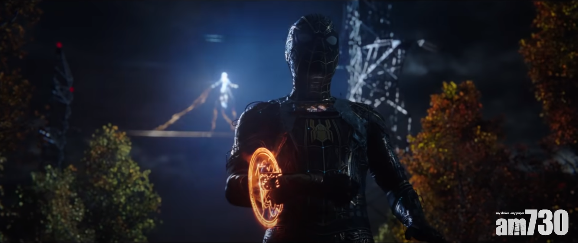 全新黑色蜘蛛俠戰衣。