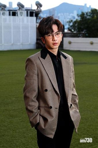 舞技出色的Anson Lo他直言要演不擅跳舞的雷紫荊,甚有難度。(林俊源攝)