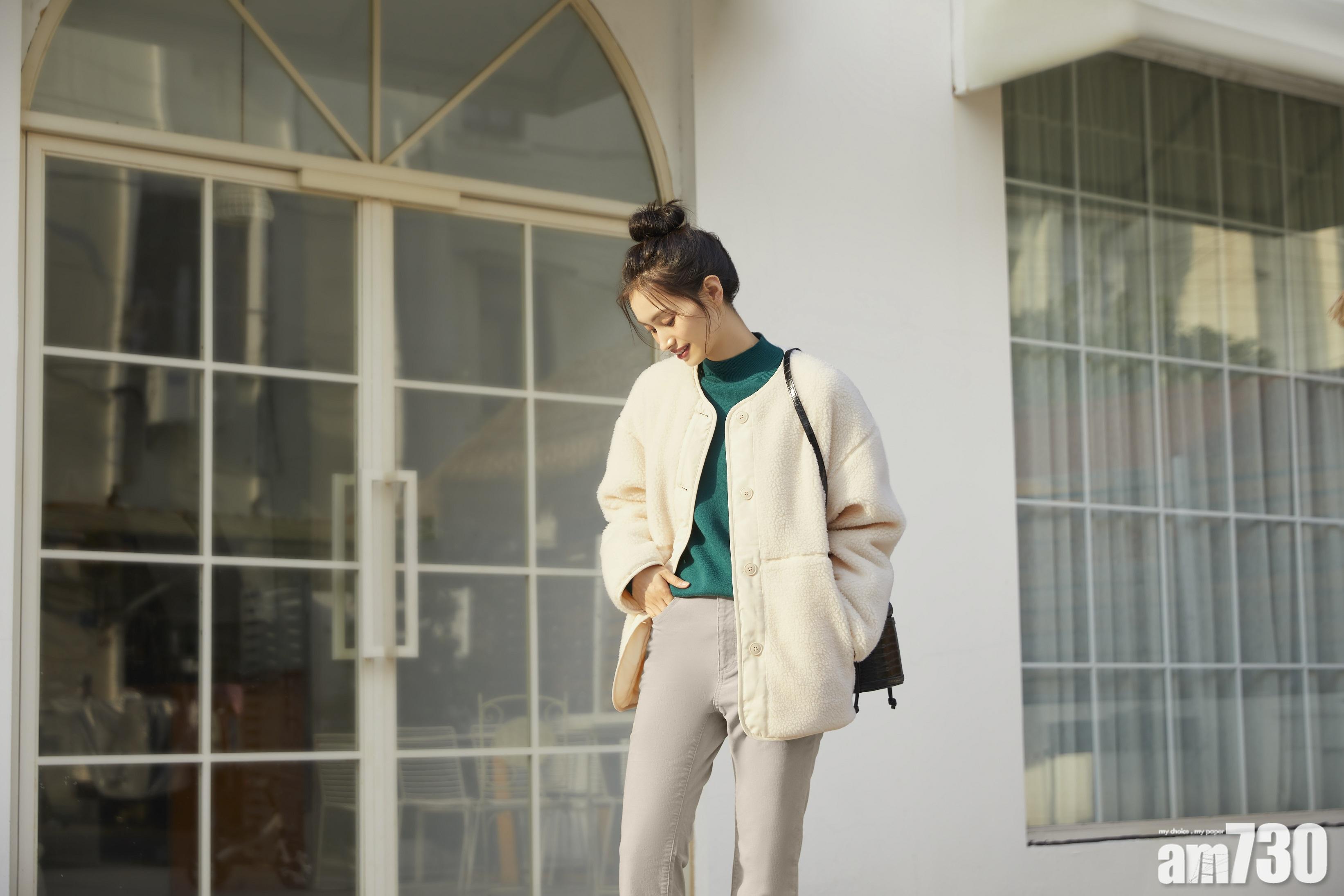 W's Oversized 2WAY Faux Shearling Jacket$249 (原價$299)