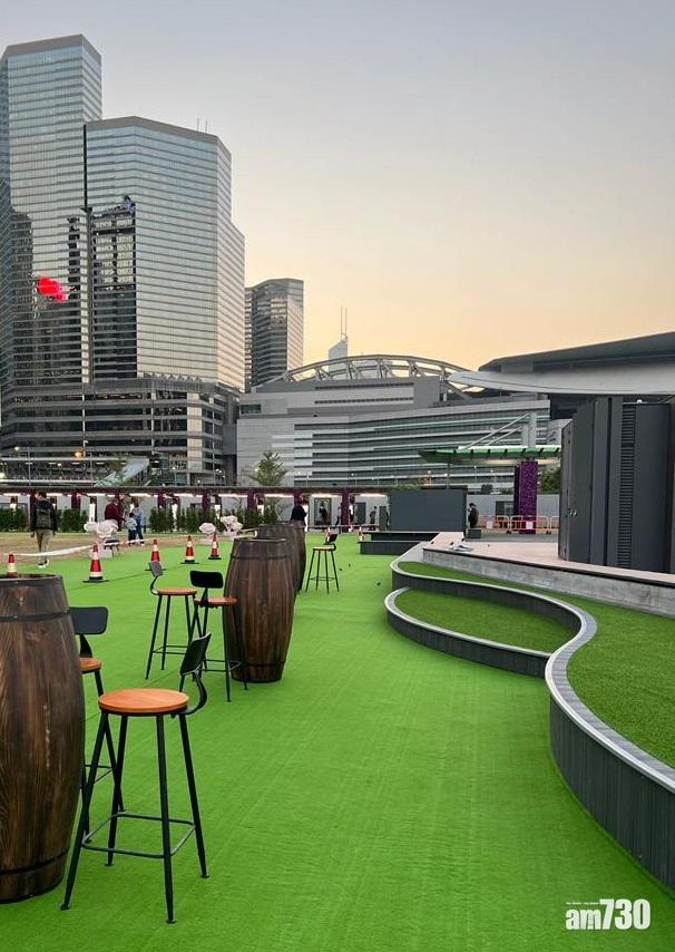 HarbourChill海濱休閒站同日開放。(政府新聞處)