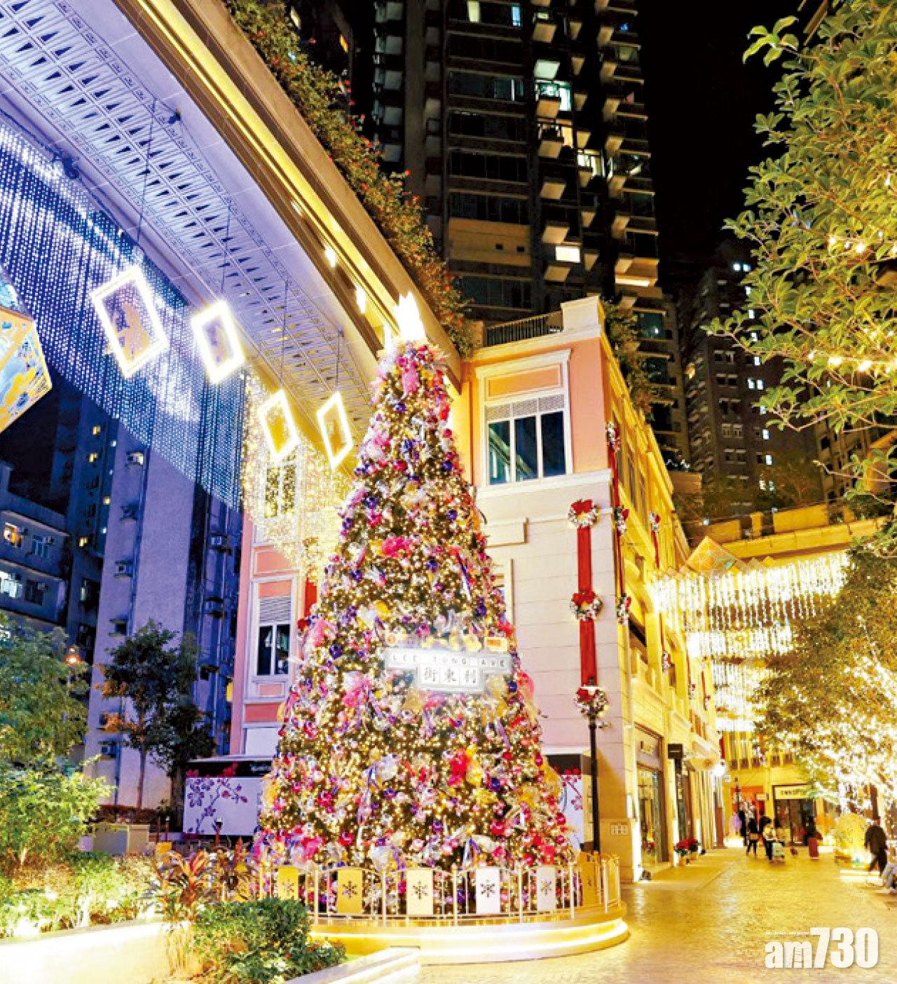 10米高巨型聖誕樹最啱打卡。