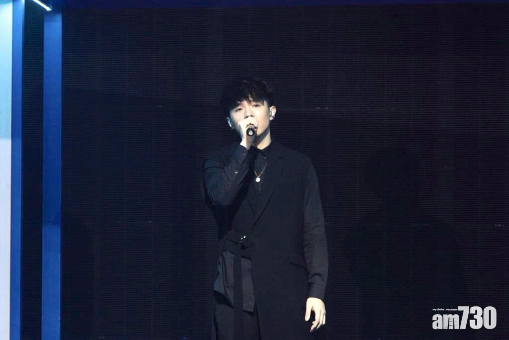 「情歌王子」Ian被粉絲呼籲「笑吓啦」。(劉韻瑩攝)