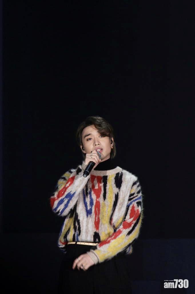 Jer唱《反對無效》別有味道。(劉韻瑩攝)