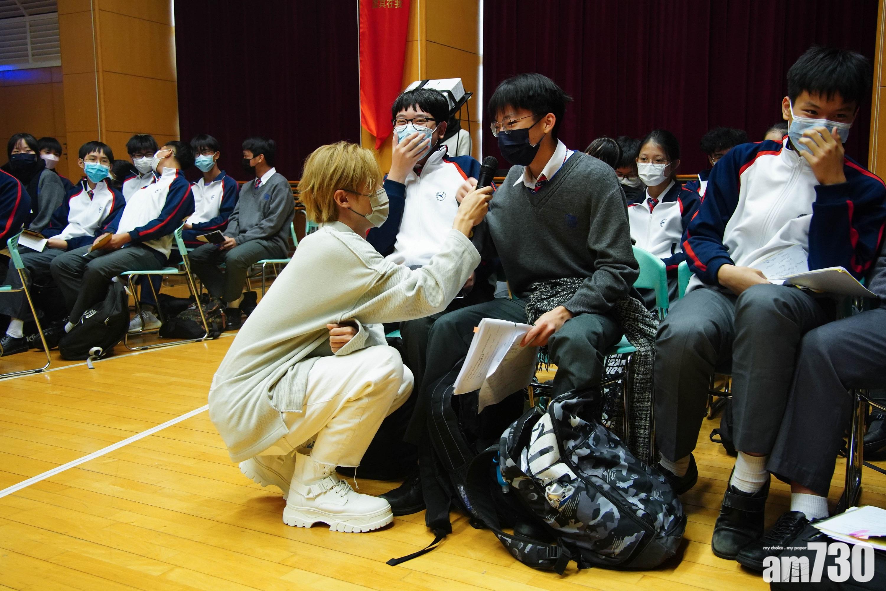 母校師弟師妹反應熱烈,Zeno訪問同學觀後感。