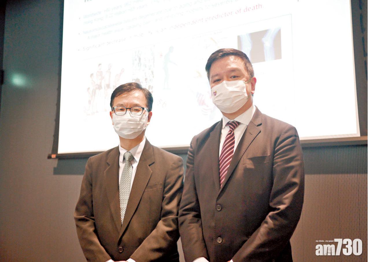 陳活彝(左)及容樹恒(右)。