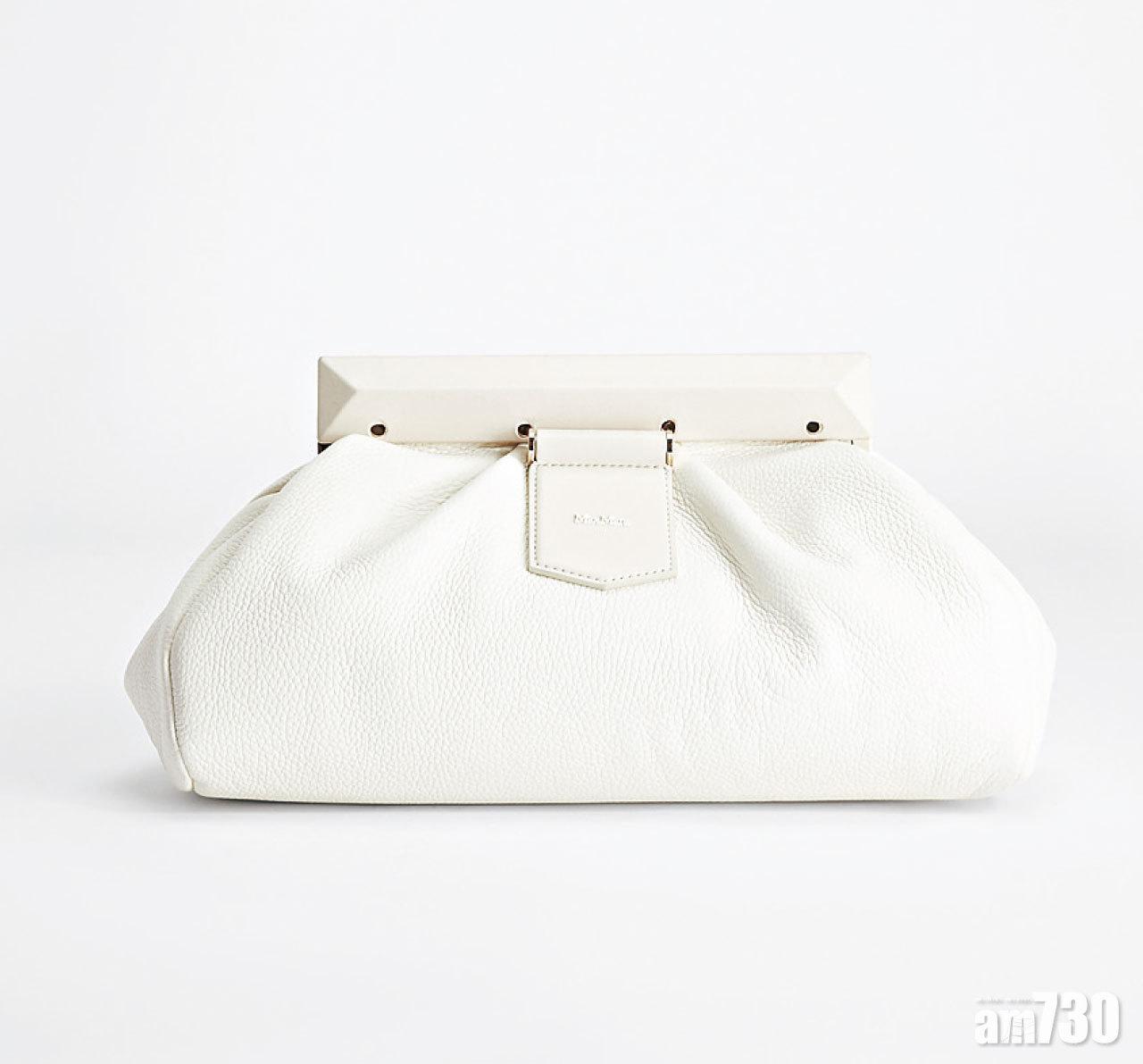 白色梯形手拿包 $11,980 (f)