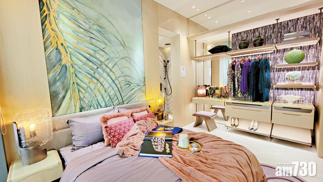 主人房為套房間隔。