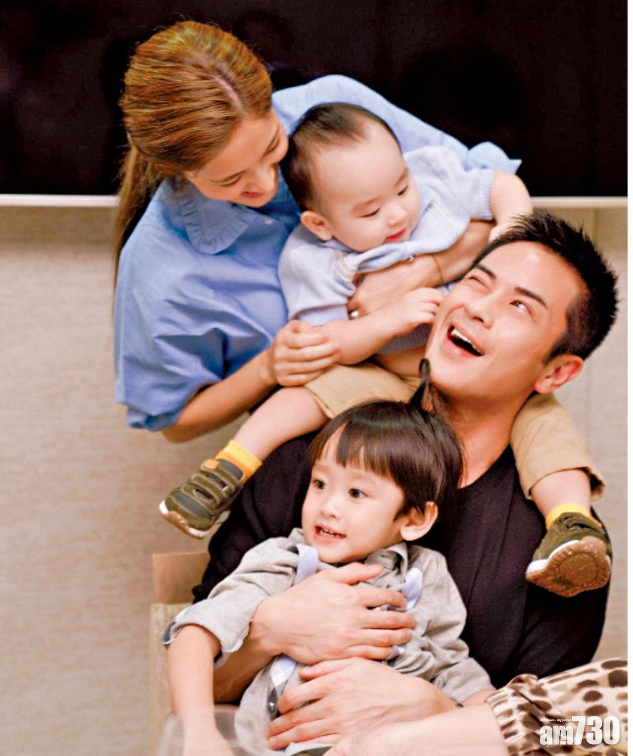 鄭嘉穎直言以家庭為重。