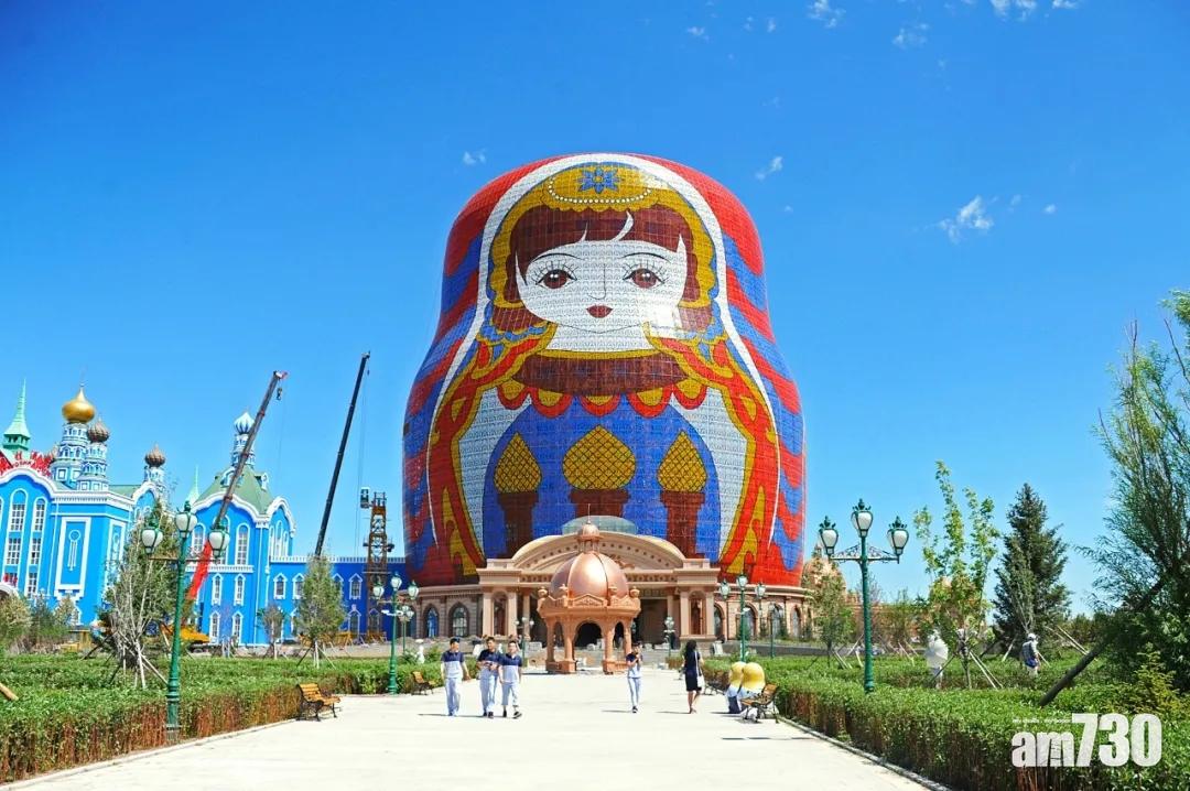 內蒙古滿洲里套娃酒店。(互聯網)