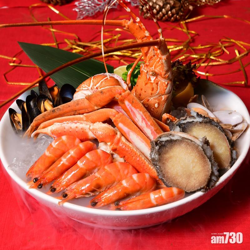 節日海鮮盆晚餐─凍海鮮盆