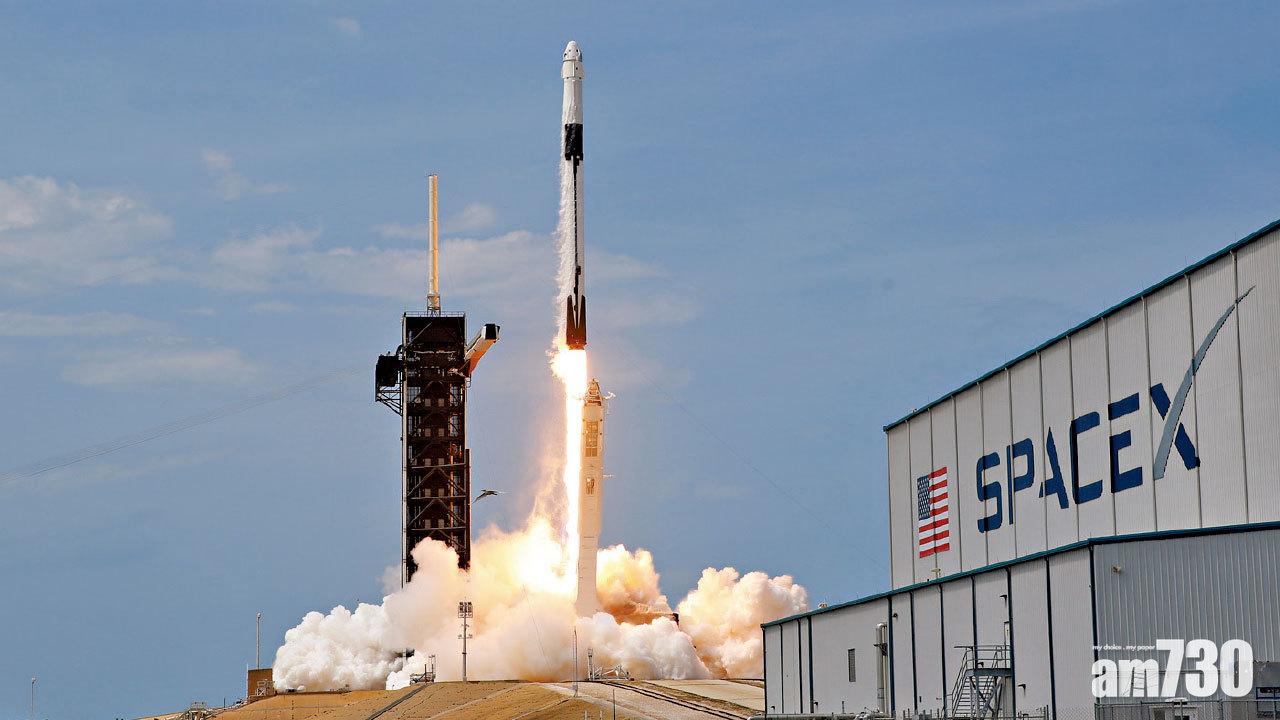 馬斯克創立的SpaceX為民間衛星發射公司。(資料圖片)