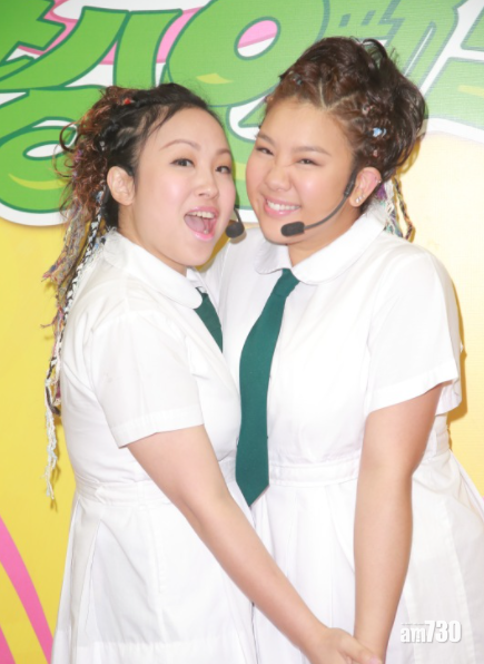 與蝦頭扮過Twins。