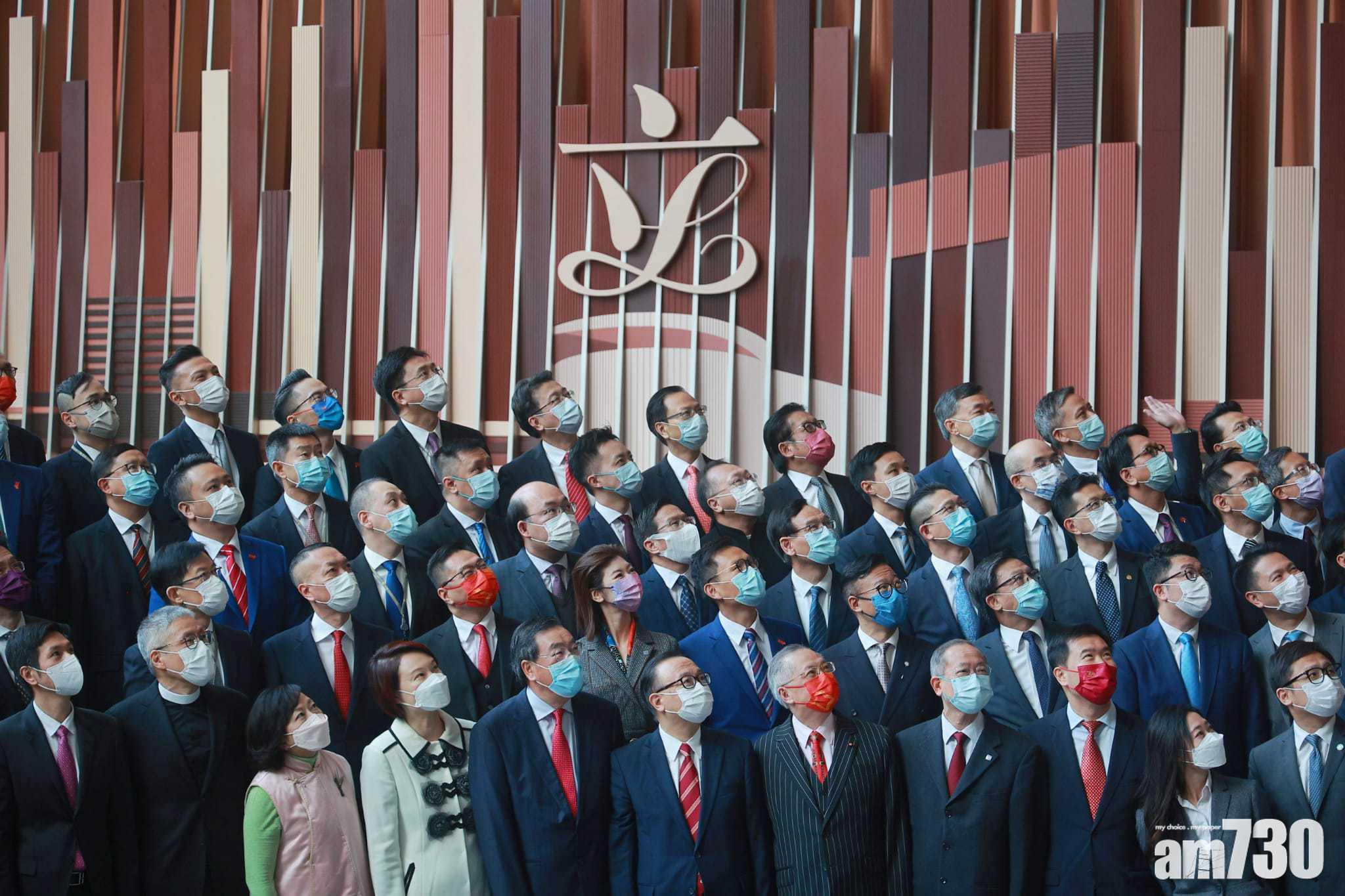 立法會候任議員今日宣誓。(莊振邦攝)