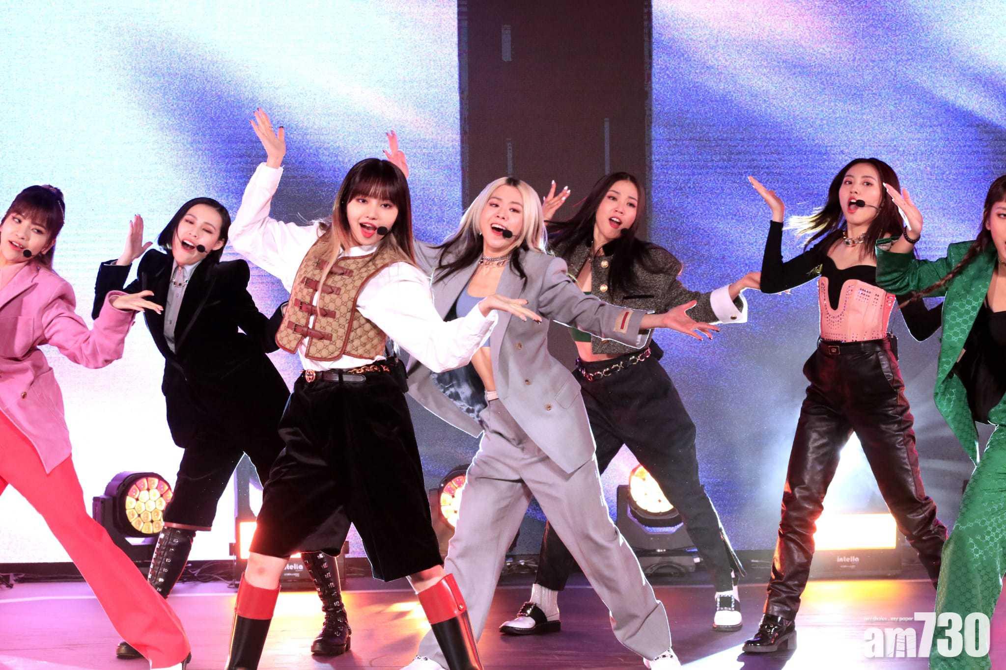 COLLAR跳唱出道歌曲《Call My Name!》(林俊源攝)