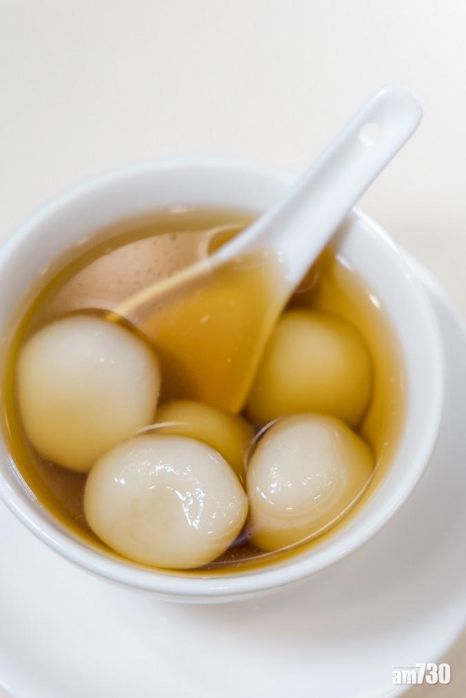 玫瑰酒薑汁湯圓