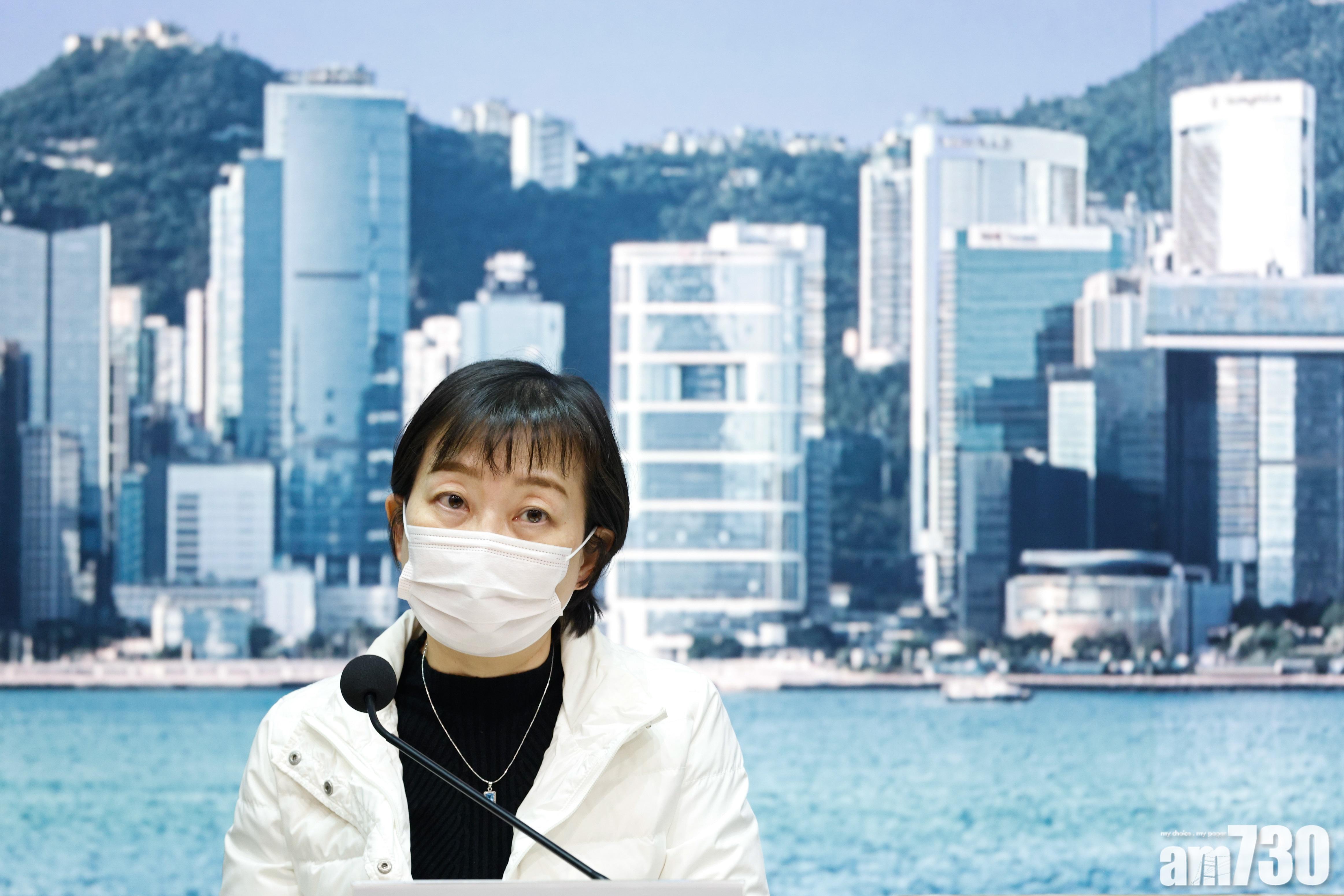 衛生防護中心傳染病處主任張竹君。(資料圖片)