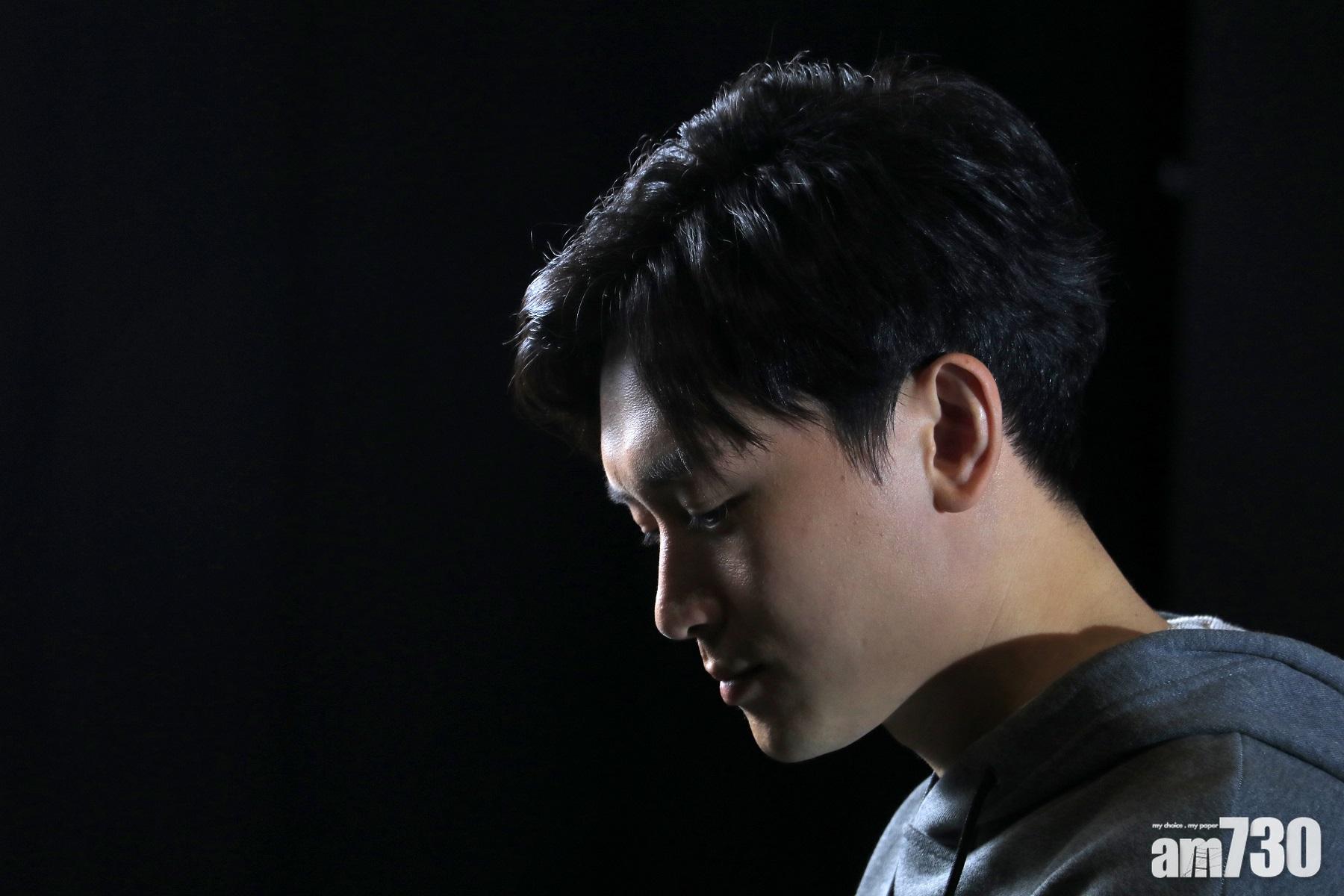 小龍坦言在疫下停工的日子曾感沮喪,但很快已重新振作。(林俊源攝)